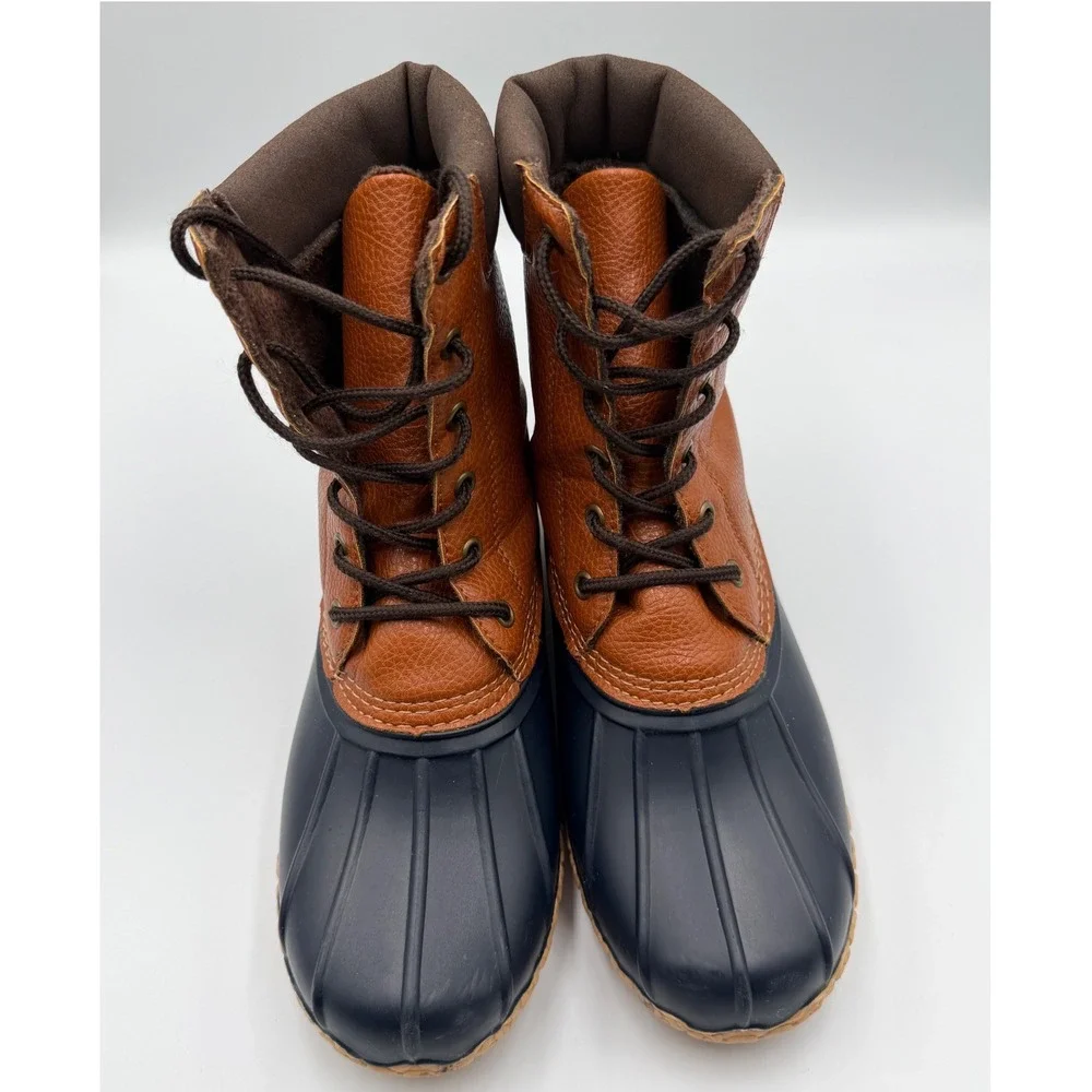 Weatherproof Vintage Mens Adam II Duck Boots Waterproof Brown Boots Size 8M